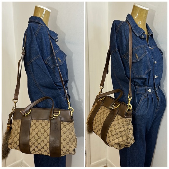 GUCCI Convertible GG Canvas Bag - Picture 2 of 13